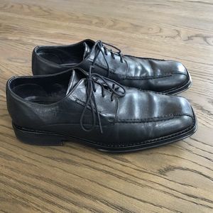 Franco Fortini, Dallas Black Leather Lace-up 11.5M